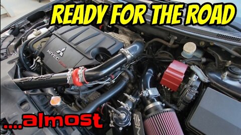 The Neglected Evo Is Back Moving Under Its Own Power! | Evo X build PT 8