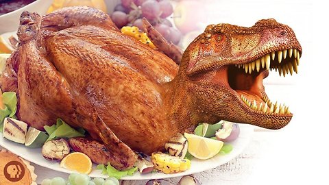 The Dinosaur On Your Thanksgiving Table