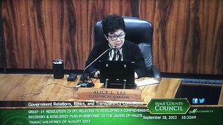 Maui Gov Ethics Transparency Committee 9-18-23 Closing 8 Alice Lee 2