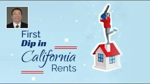 First Dip in California Rents in Two Years