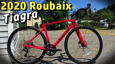 The Base Model 2020 Specialized Roubaix Disc with Shimano Tiagra, Feature Review and Actual Weight