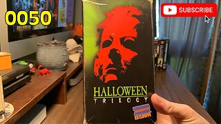 [0050] HALLOWEEN Trilogy Boxed Set (1978/1982) VHS [INSPECT] [#halloweenVHS #halloweenVHSset]