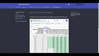 Crypto Fusion Bot - RRR Trade Planning Sheet - Math for the WIN!