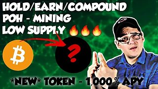 *NEW* (Proof of Holding) Mining Token with $BTC Supply & PASSIVE INCOME (1,000% APY) No Inflation-Z3