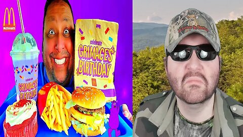 "Get Your Grimace On With McDonald's Grimace's Birthday Meal: R & Taste Test!"- Reaction! (BBT)