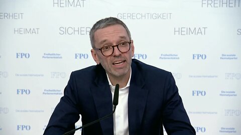 Pressekonferenz mit Herbert Kickl - Persönliche Erklärung zur Klage gegen Verleumdung