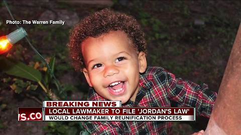 Local lawmaker to file 'Jordans Law'