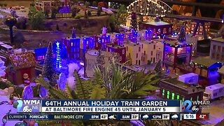 Holiday train garden display officially opens on Glen Avenue