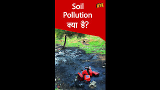 सोइल pollution क्या है ? *