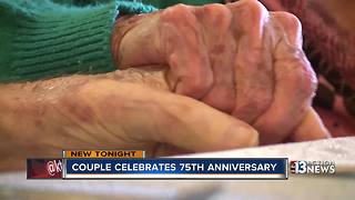 Las Vegas Couple celebrates 75 years of marriage