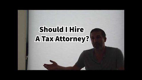 Should I Hire A Tax Attorney? Often No! Common Tax Relief Question Answered!