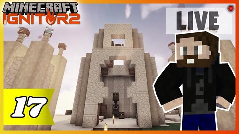 BUILDING THE EMPIRE & CARROT TROUBLES 🔥 Ignitor SMP 2 Minecraft Multiplayer Live Stream [17]