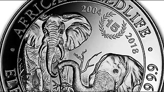 2018 Somalia 1 oz Silver Elephant 15th Anniversary Coin!