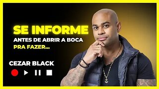 CEZAR BLACK|O QUE NÓS QUEREMOS É RESPEITO #saúde #respeito #corta