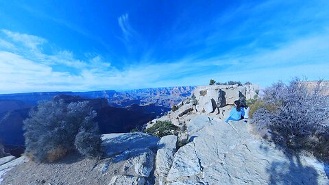 Kids at the Grand Canyon