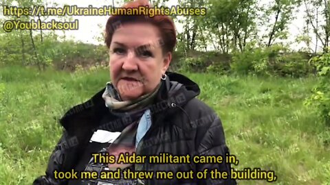 Former Aidar hostage speaks about the brutal treatment of the prisoners