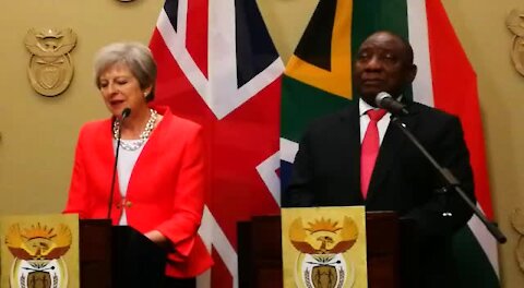 UPDATE 1 - UK's May ready to step up trade with Africa as Euro exit looms (xC9)