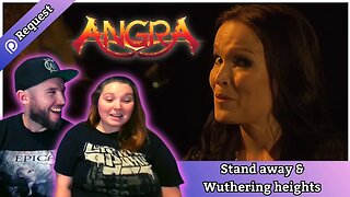 Tarja + POWER Metal | Couple React to Angra & Tarja Turunen - Stand Away + Wuthering Heights