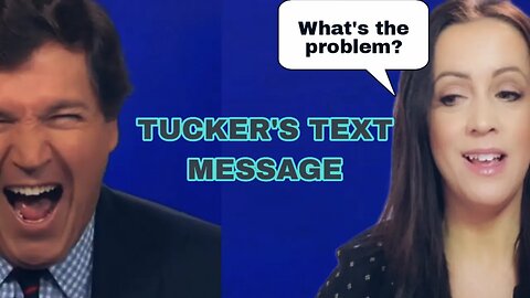 Media Leaks Text Message Meant to Disparage Tucker || It's a Message We Need to Hear