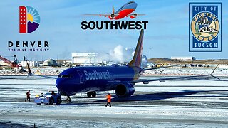 Sub-Zero Travel Day from Denver to Tucson on Southwest Flight 1329