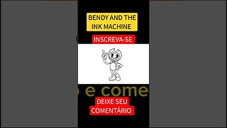 COMO DESENHAR BENDY AND THE INK MACHINE #shorts #bendyandtheinkmachine #bendy