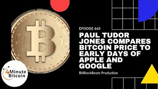 👉 Paul Tudor Jones Compares Bitcoin Price to Early Days of Apple