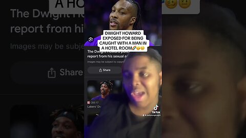 DWIGHT HOWARD EXPOSED FOR BEING CAUGHT WITH A MAN IN HOTEL ROOM 🌈🤨🥴