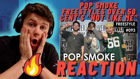 Pop Smoke Freestyles Over 50 Cent's "Not Like Me" - L.A. Leakers Freestlye #093 ((IRISH REACTION!!))