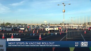 Arizona to move State Farm Stadium vaccine site indoors, new hours in April