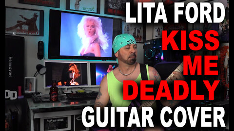 Lita Ford - Kiss Me Deadly Guitar Cover