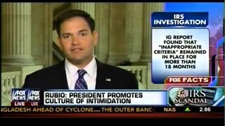 Senator Rubio Discusses IRS Scandal on FOX News
