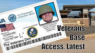 YouTube 2023. Veterans Base Access. Latest