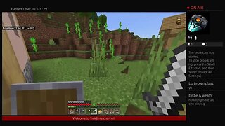 Minecraft survival world with Trek2m doing something everyday he has no view's so SAD! Day 307