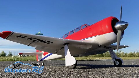How Fast Is It? | H-King Yak-11 Red Reno Racer From HobbyKing