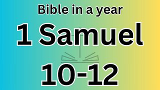 1 Samuel 10-12
