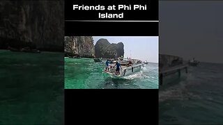 Friends at Phi Phi Islands