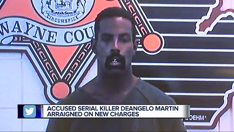 Suspected serial killer Deangelo Kenneth Martin arraigned on charges in assault of second woman