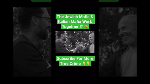 The Jewish Mafia & Italian Mafia Work Together !? 😨 #jewish #italian #mafia #crime #police #gotti