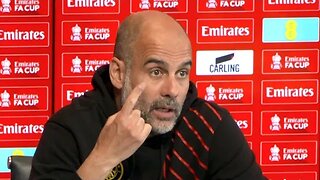 'I think United has an EXCEPTIONAL manager for many years!' | Pep Guardiola | Man City v Man Utd