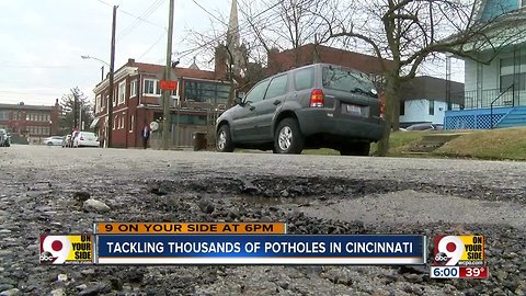 Councilwoman Amy Murray tackling thousands of potholes in Cincinnati