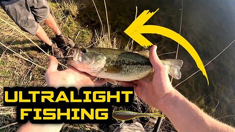 Ultralight Fishing for BASS and BLUEGILL with the Bobby Garland