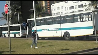 WATCH: Police, supporters of criminally charged Durban mayor clash in city (xLX)