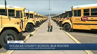 Douglas County School District announces rolling bus cancellations