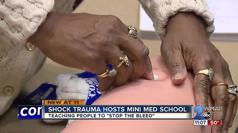 200 community members trained in 'Stop the Bleed' skills