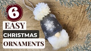 Crafting Ornament Magic: Ideas to Decorate Your Tree ✨️