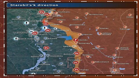 Ukraine War for October 19, 2022 Rybar Map