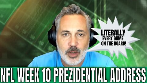 2022 NFL Week 10 Predictions and Odds | NFL Picks on Every Week 10 Game | NFL Prezidential Address