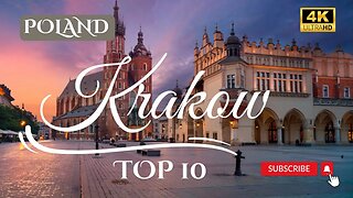 KRAKOW : Exploring Top 10 Poland Cultural Gems | Travel Vlog 4K