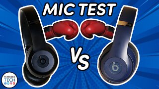 Beats Studio3 vs Solo3 Mic Test | Featured Tech (2021)