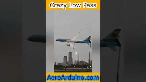 Crazy Low Pass #Aircraft #Flying #Aviation #AeroArduino